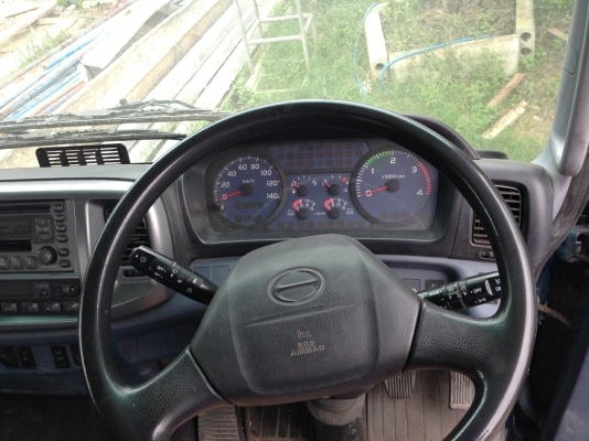 รถบรรทุกติดเครน Hino Mega FD 260 ม้า / เครนUNIC 3 ตัน / 2 เพลา / กระบะยาว 5.50 เมตร