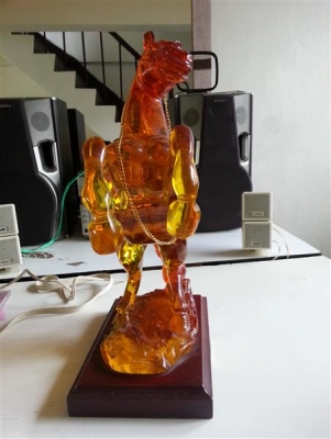 เก้าอี้โครงไม้สักแท้/ม้าลำพอง/สิงโตคู่ ทำจากไม้มะยมป่าทั้งต้น