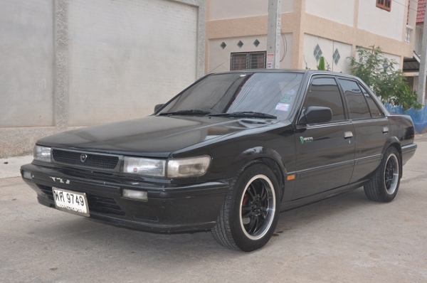 ขาย nissan bluebird เครื่อง sr20 auto LPG max16 แรง ประหยัด พร้อมใช้