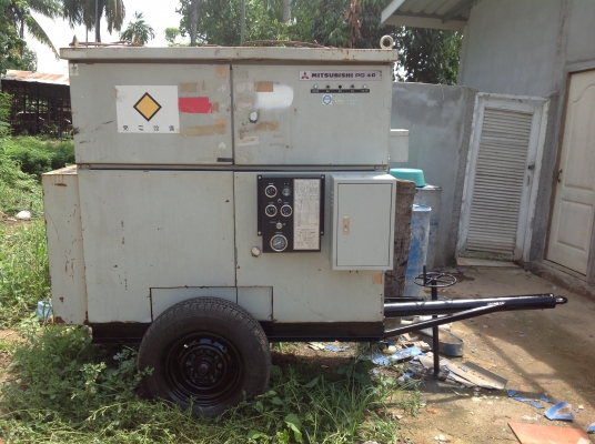ขายเครื่องปั่นไฟ มิตซูบิชิ 30 kw