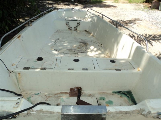 ขายเรือ13ฟุตกว้าง1.25เมตรเครื่องโตฮัทสุ18แรง