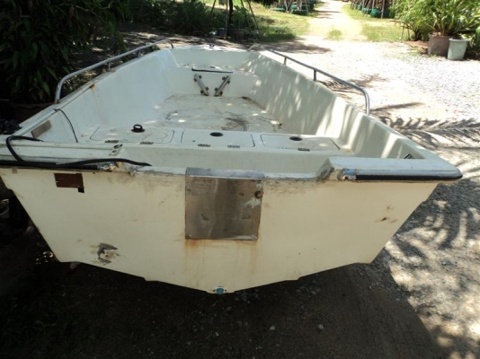 ขายเรือ13ฟุตกว้าง1.25เมตรเครื่องโตฮัทสุ18แรง