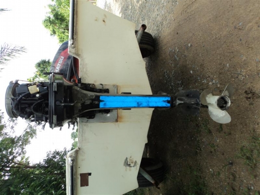 ขายเรือ13ฟุตกว้าง1.25เมตรเครื่องโตฮัทสุ18แรง