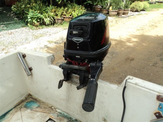 ขายเรือ13ฟุตกว้าง1.25เมตรเครื่องโตฮัทสุ18แรง