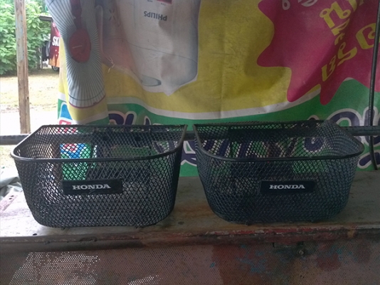 ตะกร้ารถมอเตอร์ไซค์