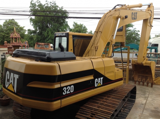 ขายรถแบคโฮ CATERPILLAR 320 V2 เอกสารเล่มทะเบียน