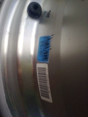 ขายกะทะล้อ มิตซู ขอบ 15  5รู   สองวง