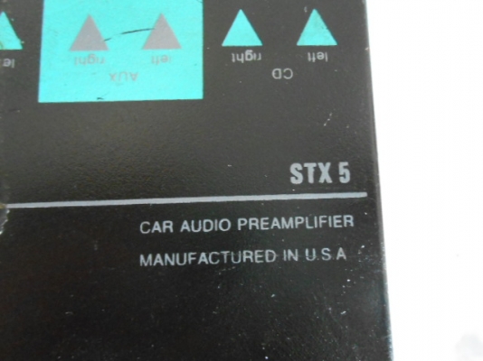 ปรีแอม SOUND STREAM STX 5