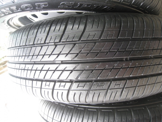 ขายกะทะล้อ Toyota vios ขอบ14 4รู100 +ยางปี13  (081-3747940)