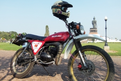 ขายวิบากts125 มีทะเบียน 17,500