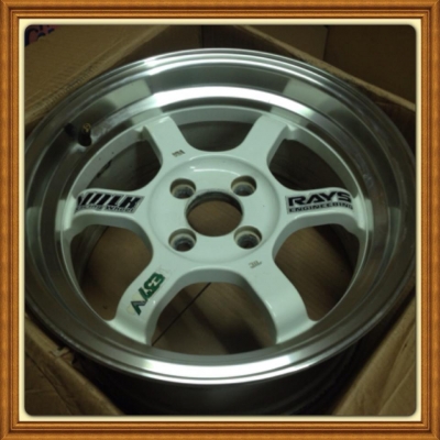 ขายแม็กมือ2 TE37V(Kspeed) ขอบ15 4รู100 กว้าง8 ออฟ 25 9,500 B ราคาถูก