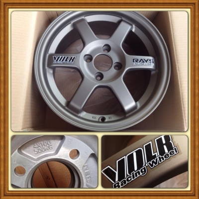 ขายแม็กใหม่TE37 กว้าง 7 ออฟ 38 ก้านตรง ราคา 11,500 บาท แถมน็อตRay แถมจุ๊บRay พร้อมถอด ใส่ ถ่วงฟรีครับ