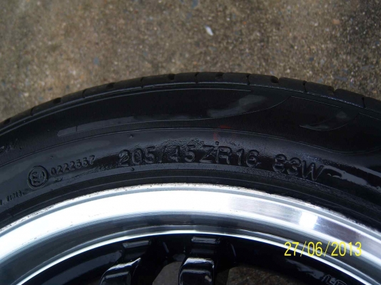 ขายแม็ก Lenso พร้อมยาง ขอบ  16