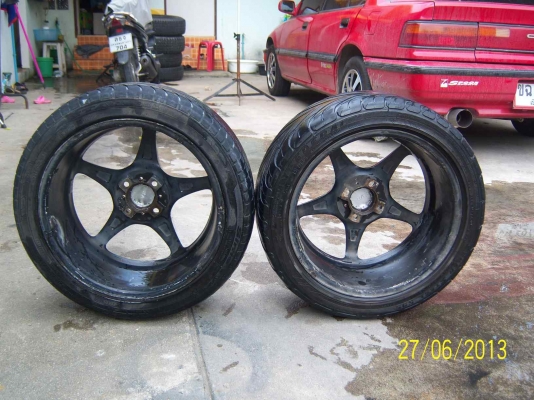 ขายแม็กพร้อมยาง Lenso ขอบ 16 สวยๆ 1 คู่