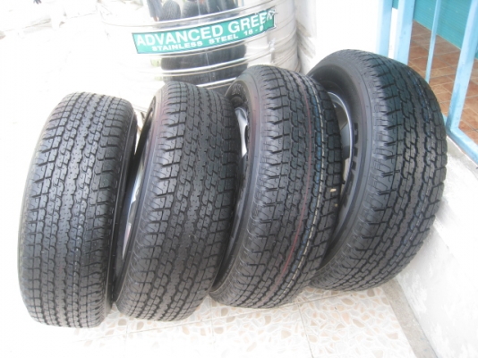 ขายล้อแม็กป้ายแดง All New Izusu D-max 17"x7" et33 6รู139 + ยางปี 13 (081-3747940)