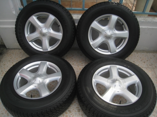 ขายล้อแม็กป้ายแดง All New Izusu D-max 17"x7" et33 6รู139 + ยางปี 13 (081-3747940)