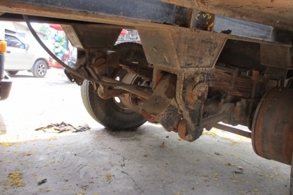 ขายหางเทอร์เลอร์ดั้ม2เพลา รถโดนชนข้างหน้ามา คัซซีเบี่ยว ที่เหลือปกติ ทะเบียนไม่ขาด ขาดตัดให้คนปั้น