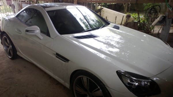(ขายรถเบนซ์..)เสียดายรถหรู..SLK200 รถกระบะเมาหลับใน ชน......
