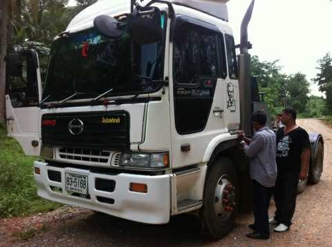 (หัว+หาง)10ล้อหัวลากโปรเฟียHINO 335แรง+หางพืันเรียบ3เพลาของPV