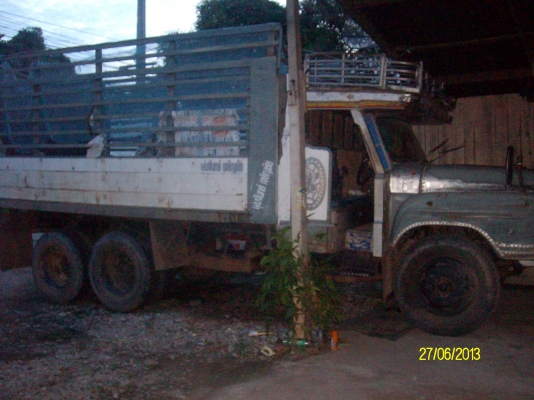 ขาย สิบล้อหน้ายาว เครื่องEH700 2เพลาดั้ม