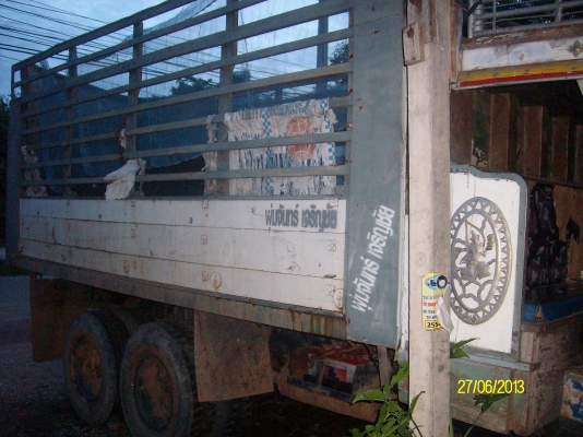 ขาย สิบล้อหน้ายาว เครื่องEH700 2เพลาดั้ม