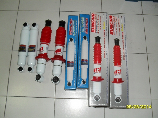 ขายโช๊คอัพ SUNCHO โหลดใส่ D-MAX ครับ