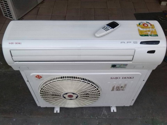 **** ขายแอร์ SAIJO DENKI 13000 BTU ( มี APS ) สภาพสวย ****