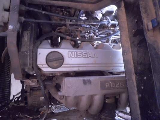 ขาบรถหัวสี ขนาดกลาง  เครื่อง100 แรง ติด 4ล้อกลาง 150000