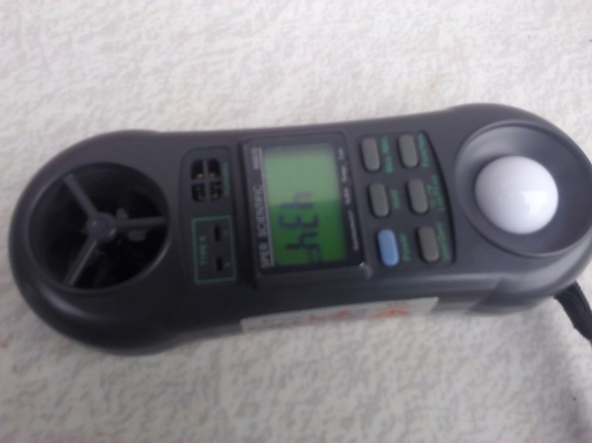 เครื่องวัดความเร็วลม อุณหภูมิ ความชื่น และแสงว่าง  SPER SCIENTIFIC