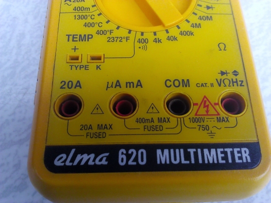 มัลติมิเตอร์ตัวใหญ่ ยี่ห้อ ELMA 620 วัดได้เยอะมากละเอียด และกระแสได้ถึง 20A. มัลติมิเตอร์ตัวใหญ่ ยี่ห้อ ELMA 620 วัดได้เยอะมากละเอียด และกระแสได้ถึง 20A.
