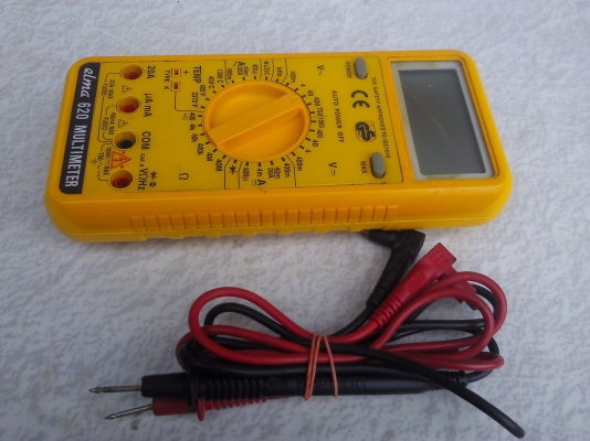 มัลติมิเตอร์ตัวใหญ่ ยี่ห้อ ELMA 620 วัดได้เยอะมากละเอียด และกระแสได้ถึง 20A. มัลติมิเตอร์ตัวใหญ่ ยี่ห้อ ELMA 620 วัดได้เยอะมากละเอียด และกระแสได้ถึง 20A.