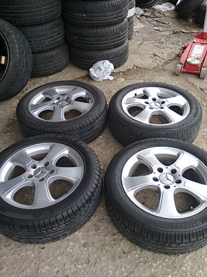 ขายล้อBENZขอบ16พร้อมยาง 5500