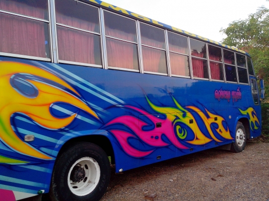 ขายรถบัสพัดลม 12เมตร ต่อเชิดชัย นิสัน