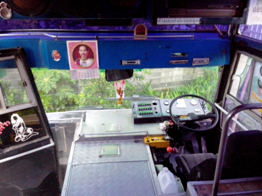 ขายรถบัสพัดลม 12เมตร ต่อเชิดชัย นิสัน