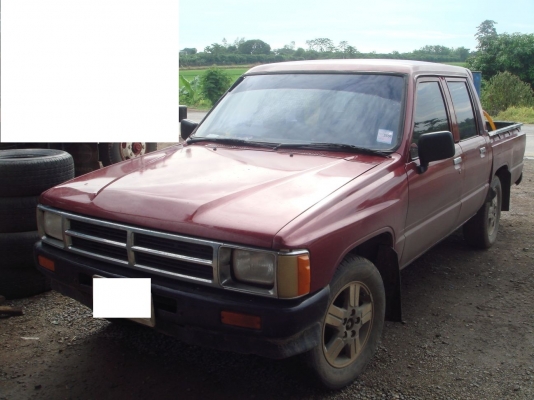 ขาย HILUX HERO 2.4 ปี2532 สีแดง 4 ประตู สภาพดีเยี่ยม รถบ้านเจ้าของขายเอง