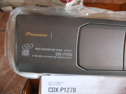 ขาย pioneer cdx-p1250 12แผ่น ของใหม่