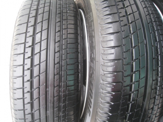 ขายกะทะล้อป้ายแดง Honda jazz + ฝาครอบ + ยางปี 1513  (081-3747940)