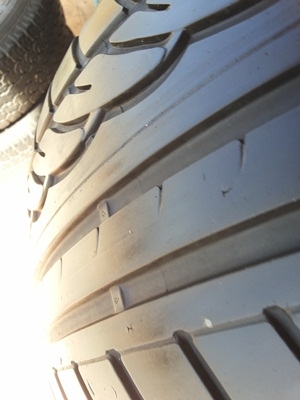 ขายยาง235/55/17 ปี 5010 DUNLOP SP07   1 คู่