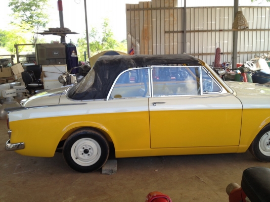 >>ขาย Hillman Minx 1959 Convertible เปิดประทุนแท้ สีใหม่100\% ช่วงล่างดี เครื่องดี ขับนิ่ม ทะเบียนแท้<<