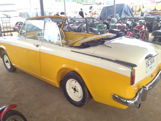 >>ขาย Hillman Minx 1959 Convertible เปิดประทุนแท้ สีใหม่100\% ช่วงล่างดี เครื่องดี ขับนิ่ม ทะเบียนแท้<<