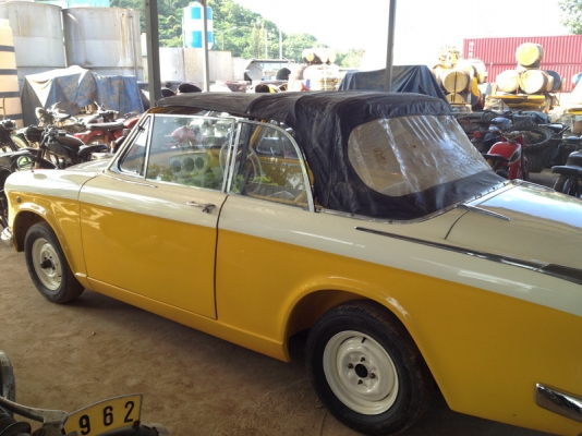 >>ขาย Hillman Minx 1959 Convertible เปิดประทุนแท้ สีใหม่100\% ช่วงล่างดี เครื่องดี ขับนิ่ม ทะเบียนแท้<<