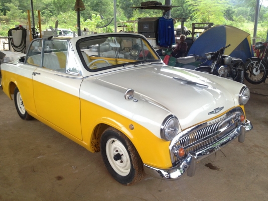 >>ขาย Hillman Minx 1959 Convertible เปิดประทุนแท้ สีใหม่100\% ช่วงล่างดี เครื่องดี ขับนิ่ม ทะเบียนแท้<<
