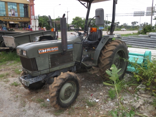 รถไถนา Mitsubishi 45 แรง นำเข้าจากญี่ปุ่น
