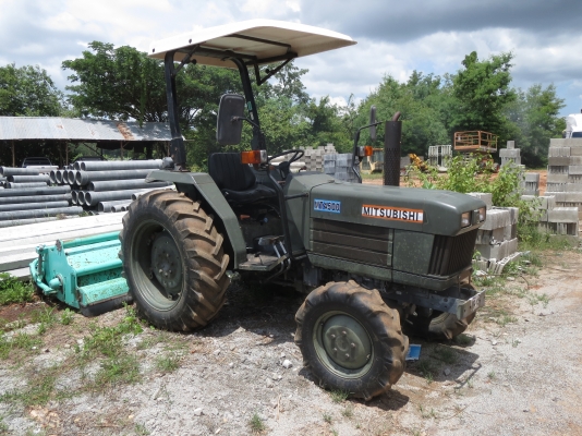 รถไถนา Mitsubishi 45 แรง นำเข้าจากญี่ปุ่น