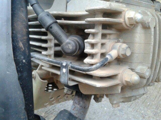 รถวิบากเล็ก kawasaki ของแท้เดิมๆ ลดราคาจะเปลี่ยนแนว..22000บาท