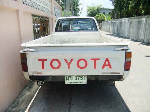 TOYOTA MITGHTY-X 2.5 CAB ปี 90 สีขาว มีพาวเวอร์