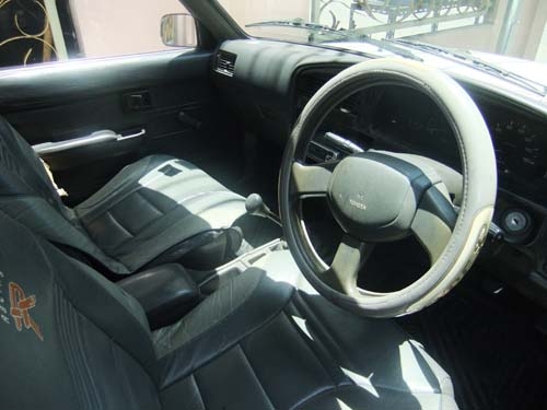 TOYOTA MITGHTY-X 2.5 CAB ปี 90 สีขาว มีพาวเวอร์