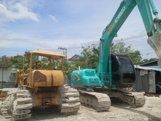 Kobelco120กับ Cat D4D
