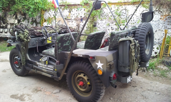 JEEP M151 เครื่อง TOYOTA12R 4x4 อุปกรณ์ตรบพร้อมทะเบียนแท้