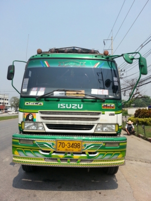 ขายรถบรรทุก ISUZU 320 hp ปี49 (แม่-ลูก)